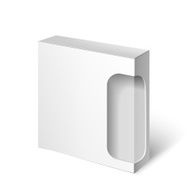 White Package Box Mockup Template N6