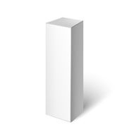 White Package Box Mockup Template N7