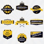 Collection of vintage sales labels and badges N2