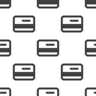 credit card vector seamless pattern