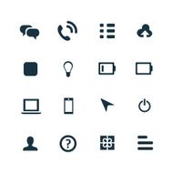 UI Outline For Web and Mobile icons set N2
