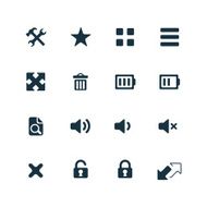 UI Outline For Web and Mobile icons set N3