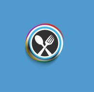 Restaurant web icon