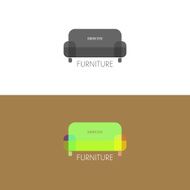 Logo badge or label inspiration with furniture N3