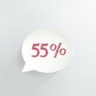 Fifty Five Percent Off