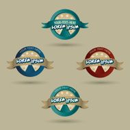 Pizzeria logo concept