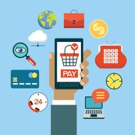 mobile payment concept