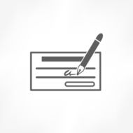 cheque icon