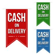 Cash on delivery banners