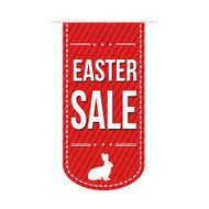 Easter sale banner design