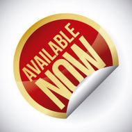 Available label design vector illustration N16