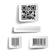 Barcode label vector N8