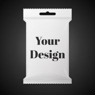 White Sachet bag package For Coffee Salt Sugar Pepper Spices