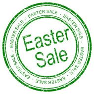 Easter Sale rubber stamp N3