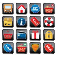Shopping Icon Set One