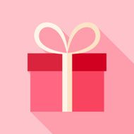 Pink present box