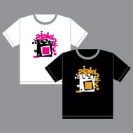 Vector -black and white t shirt design N2