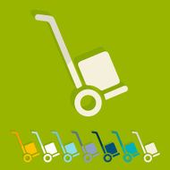 Flat design trolley N8