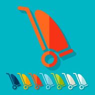 Flat design trolley N10