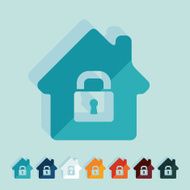 Flat design house N4