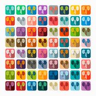 Flat design kidneys N4