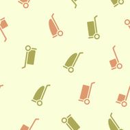 seamless background trolley