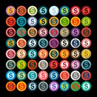 Flat design money N5