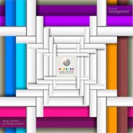 Colorful background for various options