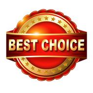 Best choice red label with