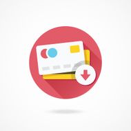 Vector Remove Credit Card Icon