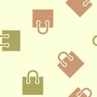 seamless background shopping bag package N4