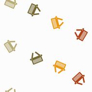seamless background shopping basket N5