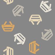 seamless background shopping basket N6