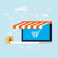Flat design vector illustration concept N8