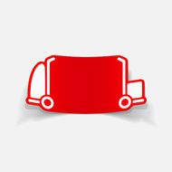 realistic design element trolley N21