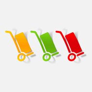 realistic design element trolley N24