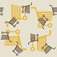 seamless background shopping trolley N16