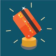 credit card business concept