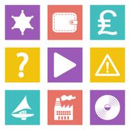 Icons for Web Design set 24