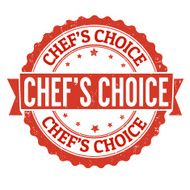 Chef&#039;s choice stamp