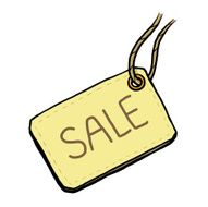 sale price tag