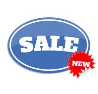 Label Sale Sticker with sale text