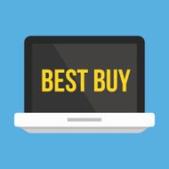 Vector Laptop Best Buy Icon N2