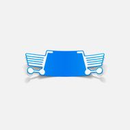 realistic design element grocery cart N29