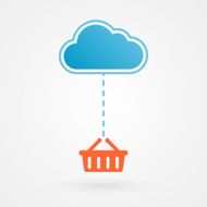 Cloud and basket