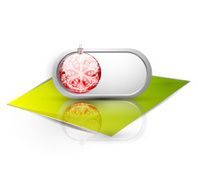 Abstract square banner N22