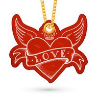 Heart with wings N29