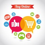 Online Business Icons - Vector Illustration N15