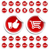 Sale Shopping Stickers