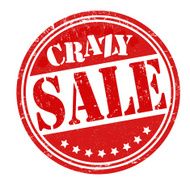 Crazy sale stamp